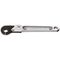 Open ring spanners with ratchet, metric type no. 70A